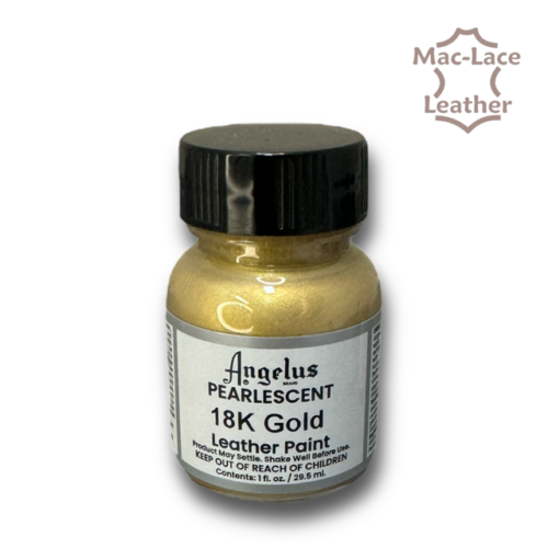 Angelus Acrylic Paint Pearlescent 18K Gold 29ml (5888-00)