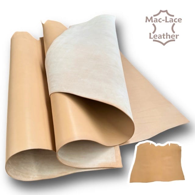 Italian D/Butts Natural 3.2/3.6mm with an Aniline Finish. MacLace