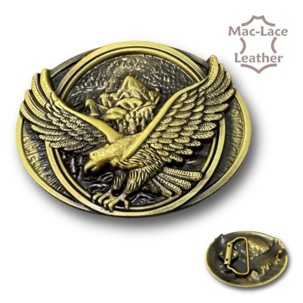 Trophy Buckle - Eagle and Mountains (5962-00)