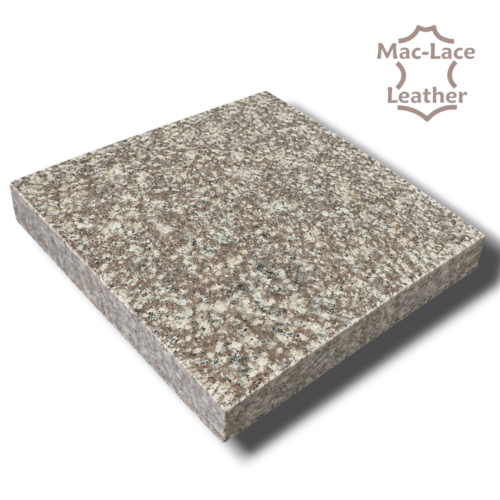 300 x 300 x 40mm marble slab for leather carving and stamping