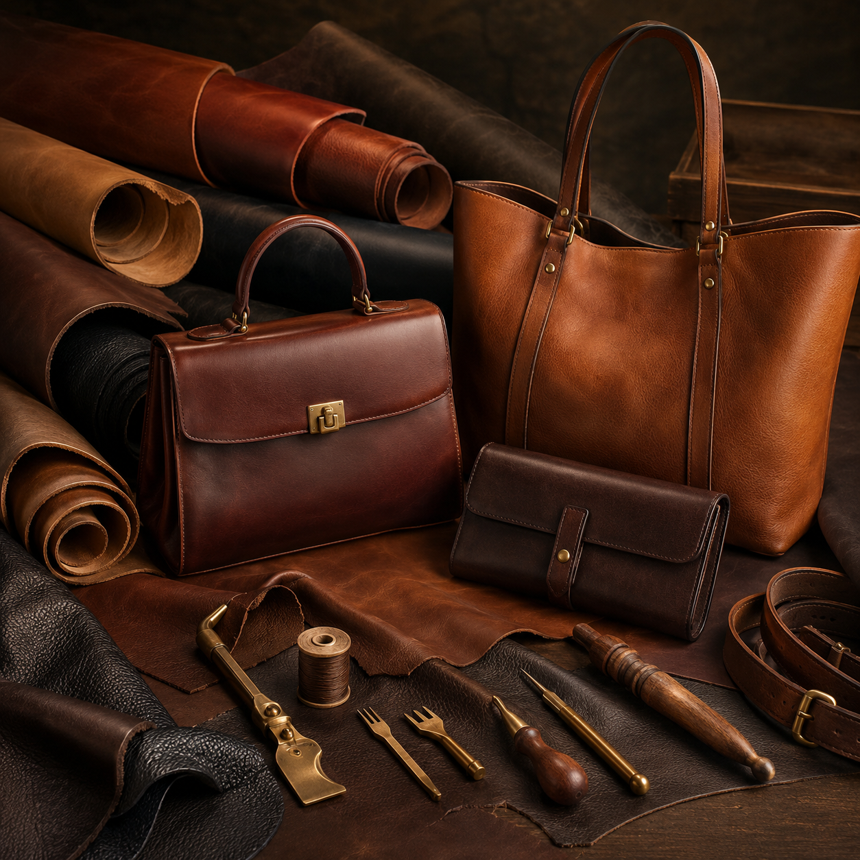 Leather