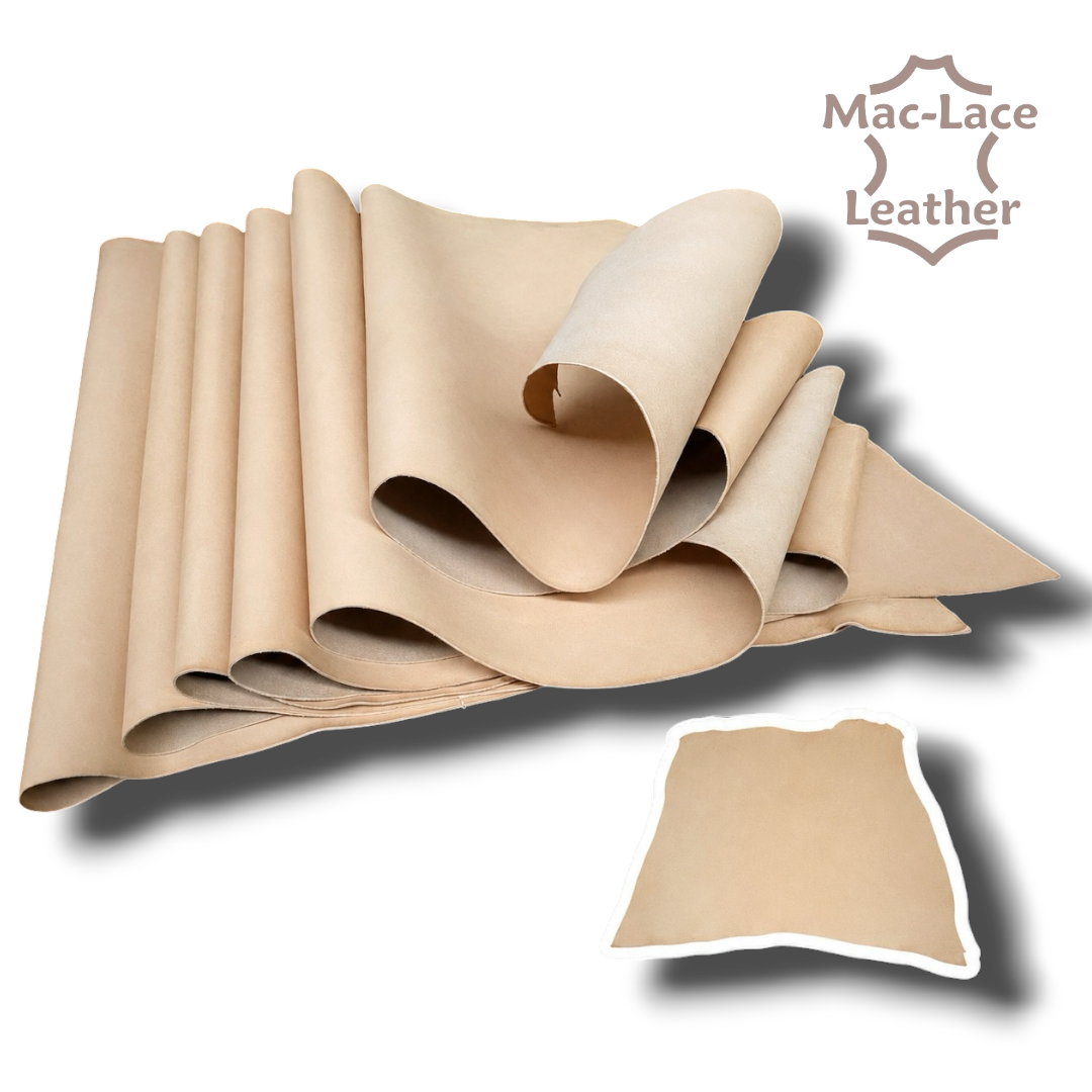 Natural Toscano Italian veg-tan double shoulder leather in 0.9–1.1mm thickness