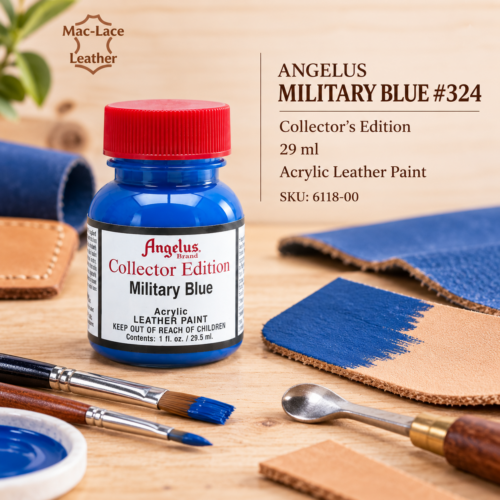 29ml Angelus Military Blue acrylic leather paint #324 Collector’s Edition