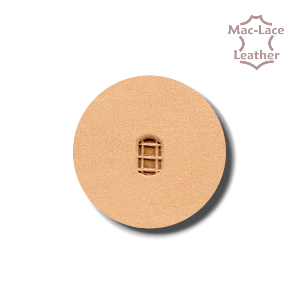 Ivan M880 matting stamp 4mm x 5.9mm for leather tooling