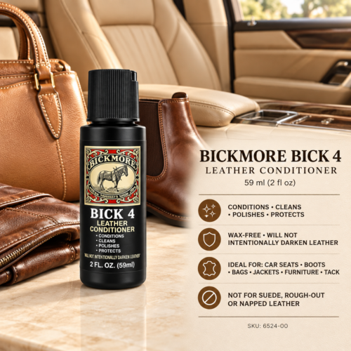 59ml Bickmore Bick 4 leather conditioner bottle for smooth finished leather