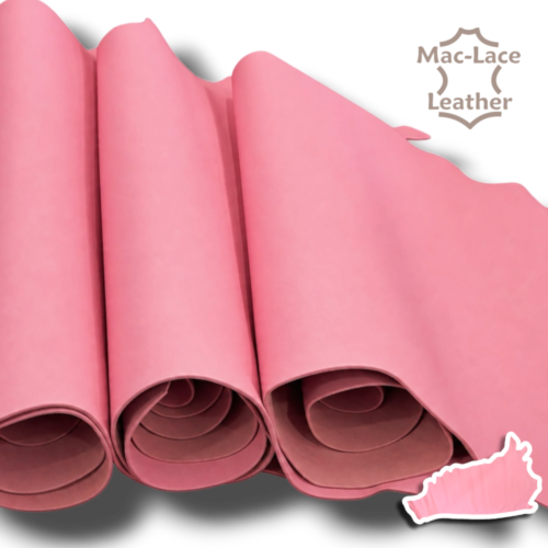 Dusty pink Seatoun full-grain cowhide leather