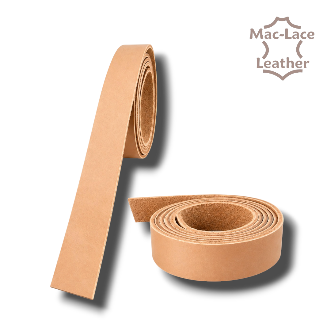 Natural Skirting Leather Straps by Wickett & Craig 4.8–5.6mm